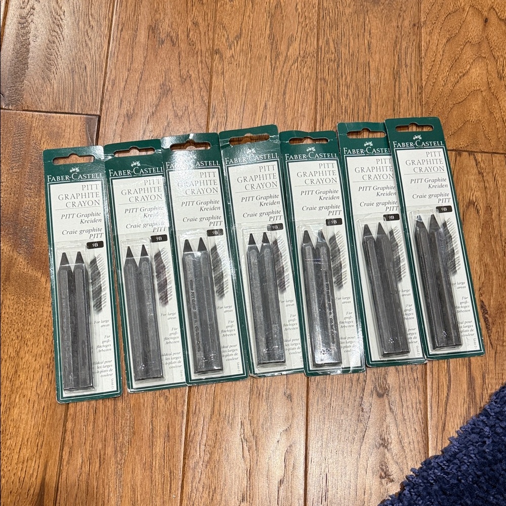 Faber-Castell Graphite Crayons 7 Sets 9B